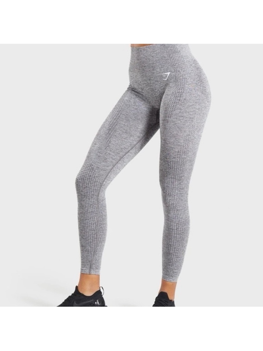 Gymshark Gray Seamless High-Waist Leggings